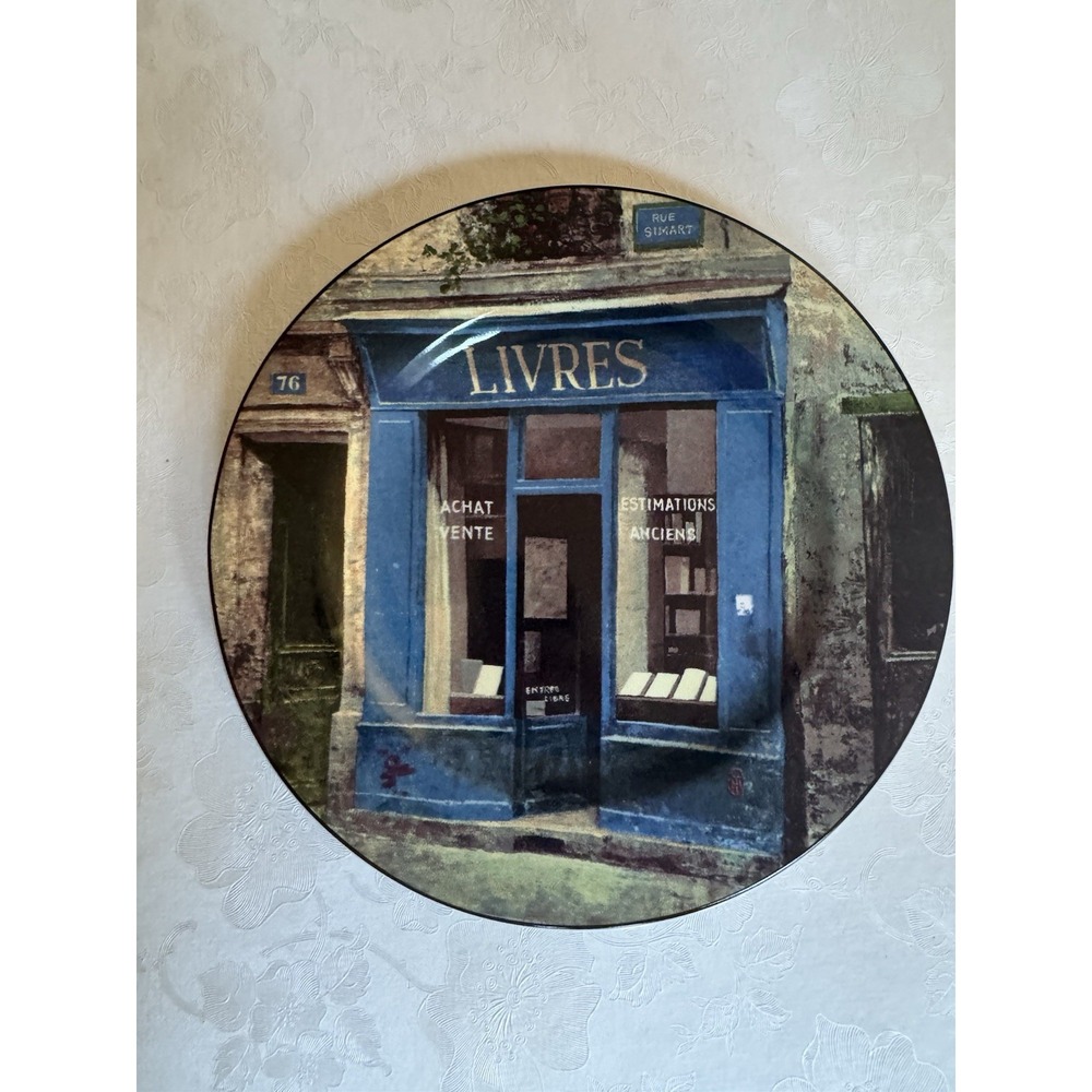 Livres Sakura French Bistro Plate By Chiu Tak Hak Art In Motion